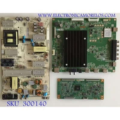 KIT DE TARJETAS PARA TV VIZIO / MAIN 0150CAN01E00 / 1P-0165X00-4011 / FUENTE 09-50CAN010-00 / 09-50CAN010-00 CAN01 REV:B4 / T-CON EANDJ6E11 / PANEL S500DUB-1 / MODELO E50-E3 LFTIVJAS